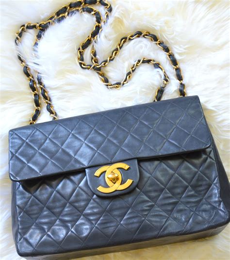 vintage chanel bag jumbo|Vintage Chanel backpack price.